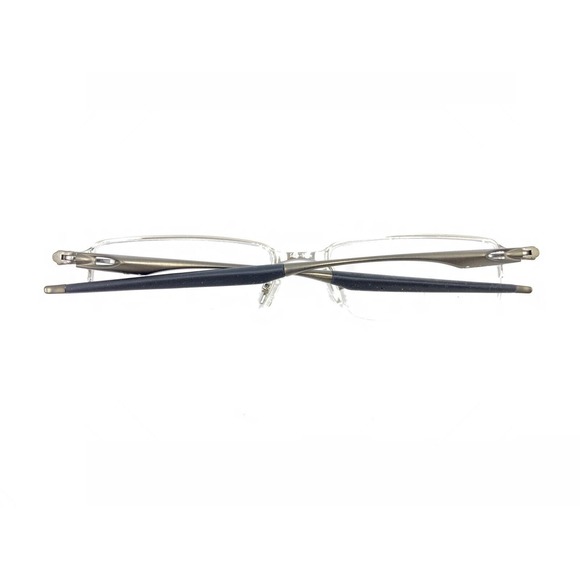 Oakley Halfshock OX3119-0355 Pewter Metal Half Rim Eyeglasses Frames 55-19 142 - Picture 11 of 12